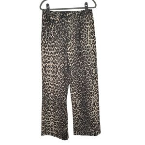 White Birch Black Label Animal Print Jeans - Size 8 NWT